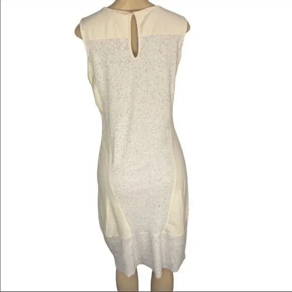 Sundance Sleeveless mixed media sheath boho dress medium - Picture 3 of 4